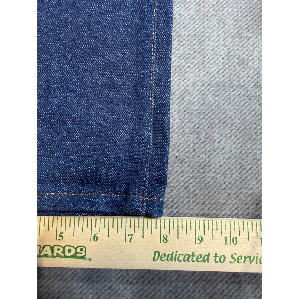 Wrangler 13MWZ Cowboy Cut Original Fit Jeans Indigo Blue Mens 36x32 - Picture 7 of 7